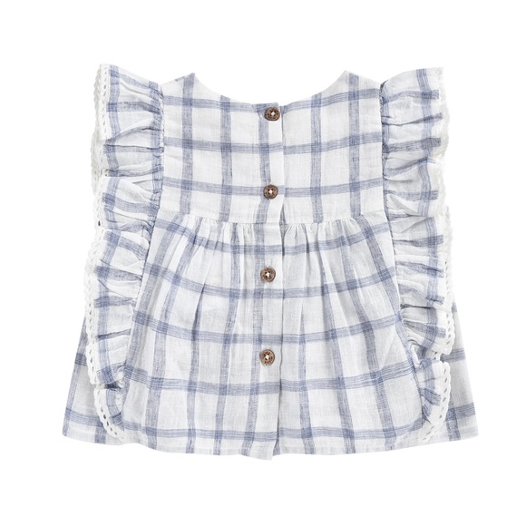 Louise Misha Mala Checked Blouse - Picture 4 of 5